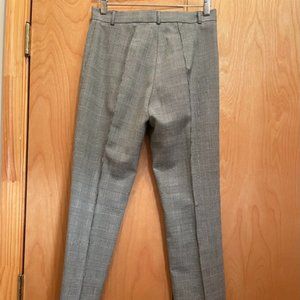 Pants with slits on the bottom. Wool blend